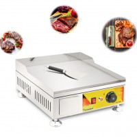 Thick electric griddle grab cake machine/commercial teppanyaki squid dorayaki machine