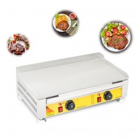 Electric griddle hand grab cake machine grilled squid machine teppanyaki commercial equipment griddle